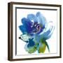 Blue Wash II-Sandra Jacobs-Framed Giclee Print