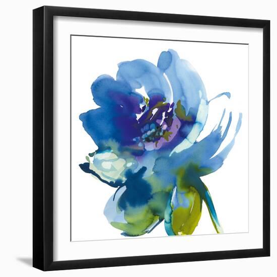 Blue Wash II-Sandra Jacobs-Framed Giclee Print