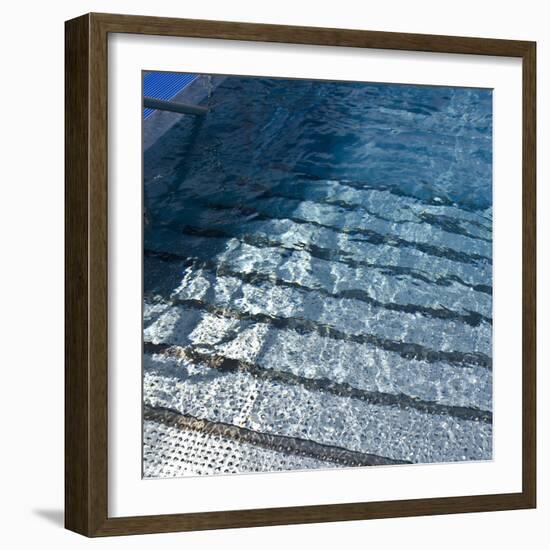 Blue Water 7517-Rica Belna-Framed Giclee Print