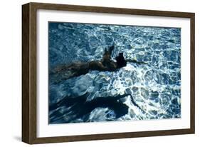 Blue Water 8423-Rica Belna-Framed Giclee Print