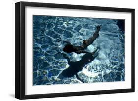 Blue Water 8433-Rica Belna-Framed Giclee Print