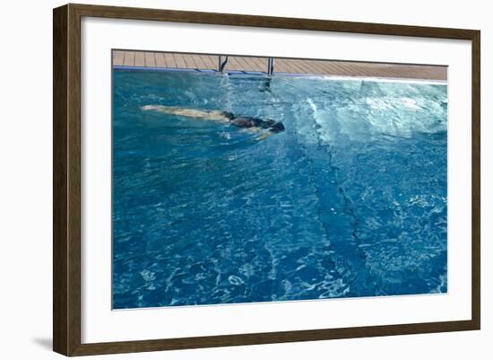 Blue Water 8656-Rica Belna-Framed Giclee Print