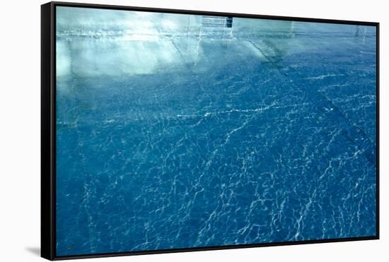 Blue Water 9225-Rica Belna-Framed Stretched Canvas