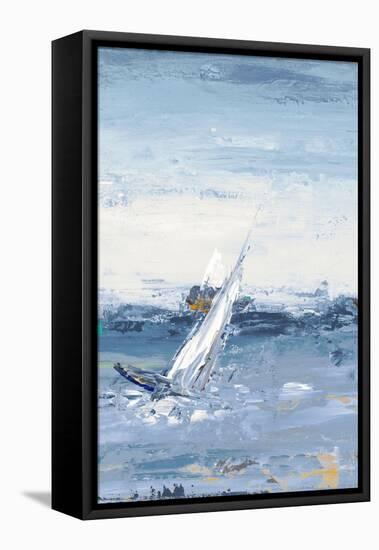 Blue Water Adventure II-Patricia Pinto-Framed Stretched Canvas