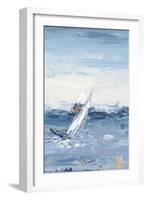 Blue Water Adventure II-Patricia Pinto-Framed Art Print