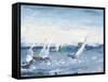 Blue Water Adventure-Patricia Pinto-Framed Stretched Canvas