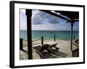 Blue Water Beach Hotel, Boon Point, Antigua, Leeward Islands-Bruno Barbier-Framed Photographic Print