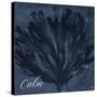 Blue Water Coral Calm-Jace Grey-Stretched Canvas