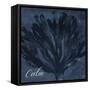 Blue Water Coral Calm-Jace Grey-Framed Stretched Canvas