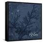 Blue Water Coral Relax-Jace Grey-Framed Stretched Canvas