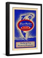 Blue Water Fillets-Curt Teich & Company-Framed Art Print