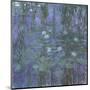 Blue Water Lilies, 1916-1919-Claude Monet-Mounted Art Print