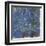 Blue Water Lilies-Claude Monet-Framed Art Print