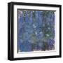 Blue Water Lilies-Claude Monet-Framed Art Print