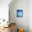 Blue Water with Bubbles-Karl Newedel-Framed Stretched Canvas displayed on a wall