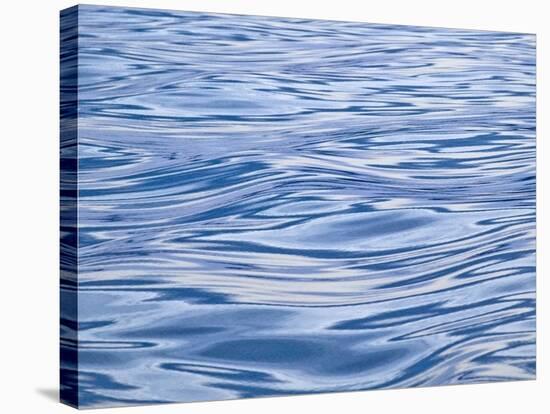 Blue Water-Hans Strand-Stretched Canvas