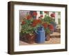 Blue Watering Can, 1995-Anthony Rule-Framed Giclee Print