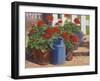 Blue Watering Can-Anthony Rule-Framed Giclee Print