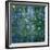 Blue Waterlilies, 1916-1919-Claude Monet-Framed Giclee Print