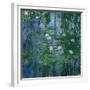 Blue Waterlilies, 1916-1919-Claude Monet-Framed Giclee Print