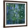 Blue Waterlilies, 1916-1919-Claude Monet-Framed Giclee Print