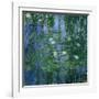 Blue Waterlilies, 1916-1919-Claude Monet-Framed Giclee Print