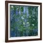 Blue Waterlilies, 1916-1919-Claude Monet-Framed Giclee Print