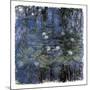 Blue Waterlilies-Claude Monet-Mounted Premium Giclee Print