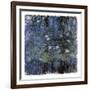 Blue Waterlilies-Claude Monet-Framed Art Print