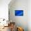 Blue Wave Abstract-Steve Gadomski-Framed Stretched Canvas displayed on a wall