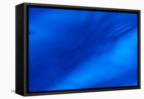 Blue Wave Abstract-Steve Gadomski-Framed Stretched Canvas