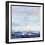 Blue Wave No. 1-Suzanne Nicoll-Framed Art Print