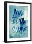 Blue Waves II-Lanie Loreth-Framed Art Print