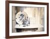 Blue/White China II-Jeremy Taylor-Framed Premium Giclee Print