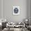 Blue & White Ginger Jar on Linen II-Vision Studio-Framed Art Print displayed on a wall