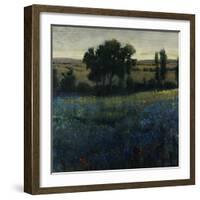 Blue Wildflowers-Tim O'toole-Framed Giclee Print