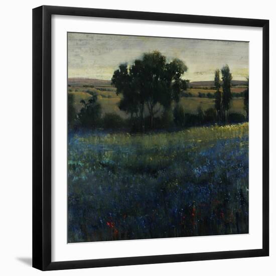 Blue Wildflowers-Tim O'toole-Framed Giclee Print