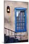 Blue Window, Santa Fe, New Mexico-George Oze-Mounted Photographic Print