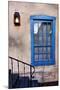 Blue Window, Santa Fe, New Mexico-George Oze-Mounted Photographic Print