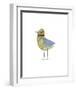 Blue Winged Bird-John W^ Golden-Framed Giclee Print