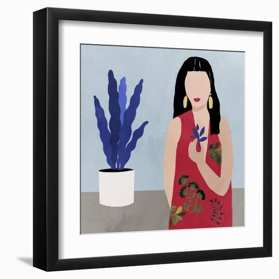 Blue Wings-Aimee Wilson-Framed Art Print