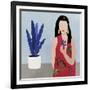 Blue Wings-Aimee Wilson-Framed Premium Giclee Print