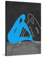 Blue Woman-Felix Podgurski-Stretched Canvas