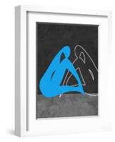 Blue Woman-Felix Podgurski-Framed Art Print