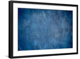 Blue Wood Background and Texture-tortoon-Framed Photographic Print