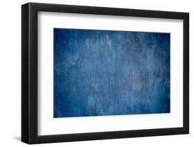 Blue Wood Background and Texture-tortoon-Framed Photographic Print