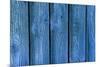 Blue Wood Texture with Natural Patterns-tombaky-Mounted Photographic Print