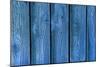 Blue Wood Texture with Natural Patterns-tombaky-Mounted Photographic Print