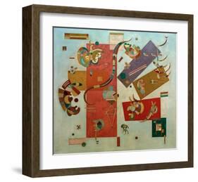 Blue World, 1934-Wassily Kandinsky-Framed Giclee Print