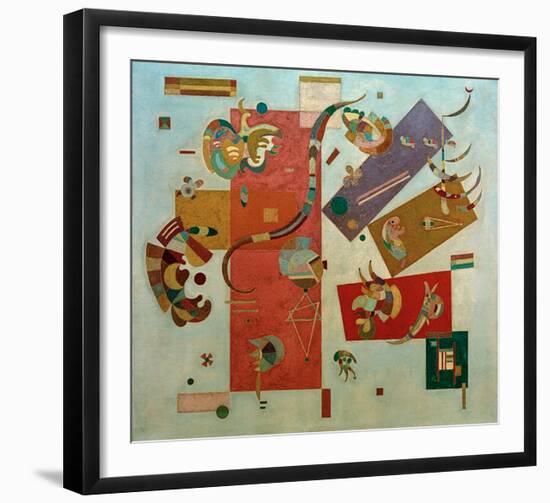 Blue World, 1934-Wassily Kandinsky-Framed Giclee Print